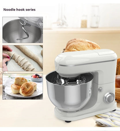 10L Chef machine and noodle machine, stainless steel bowl, high-power egg beater, noodle mixer, egg beater.