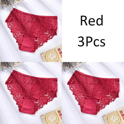1XL-4XL Plus Size Women Briefs Panties High Waist Sexy Lingerie Hollow Out Underpanties Comfortable Underwear 80-140kg