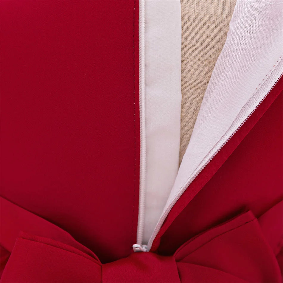 Kleinkind Rot Pailletten Mesh Kleid Mädchen Baby Einfarbig Neue Jahr Party Formale Kostüm Leistung Prinzessin Kleid Geburtstag Kleidung