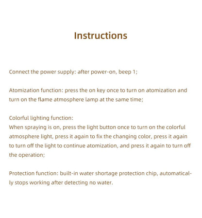 2025 New Aroma Diffuser Humidifier Addable Essential Oils Aroma Diffuser with Protection Function 7 Colors Ambient Night Light