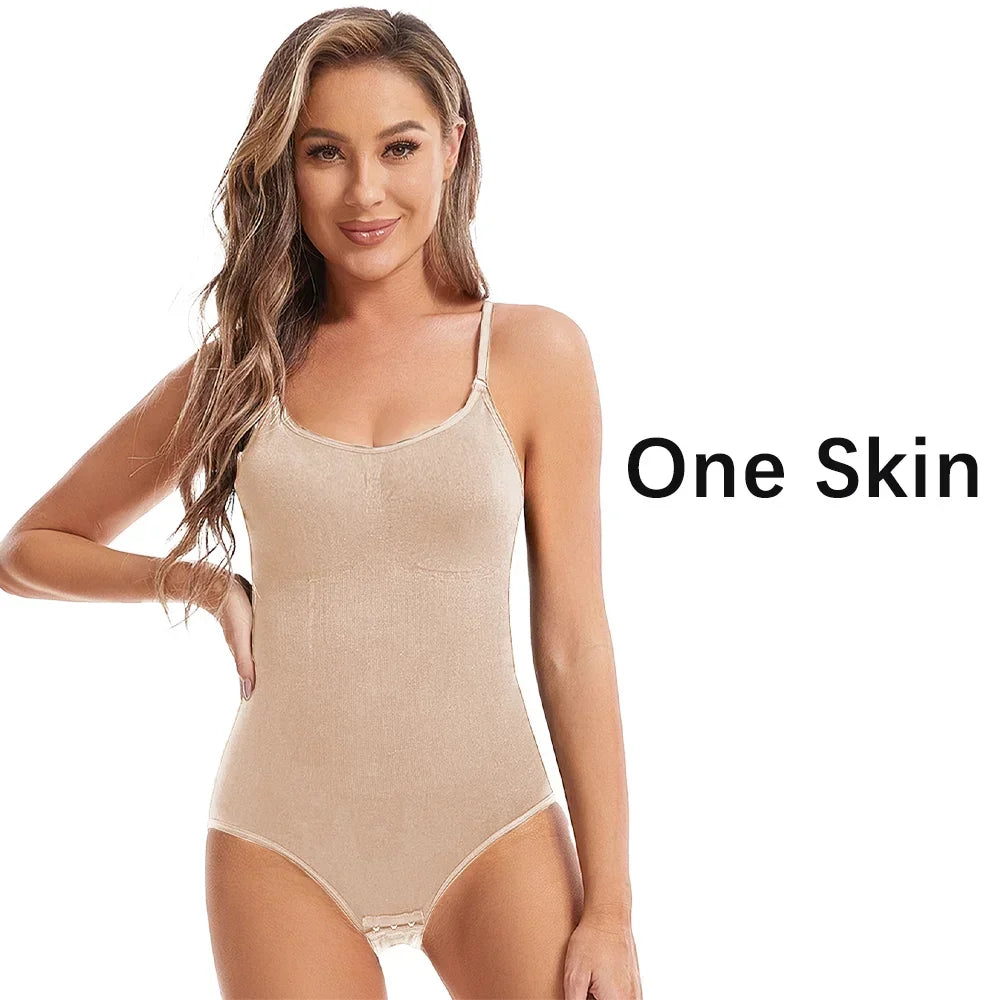 Drop Shipping Women Sexy Shapewear Seamless Slimming Butt Lifter Shaper Smooth Out Bodysuit Open Crotch High Elastic Body Suits.