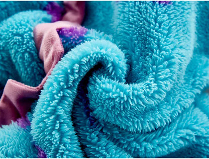 2023 herbst kinder Neugeborenen Overall Nette Krabbeln Anzug Einteiliges Gepolsterte Korallen Fleece Body.