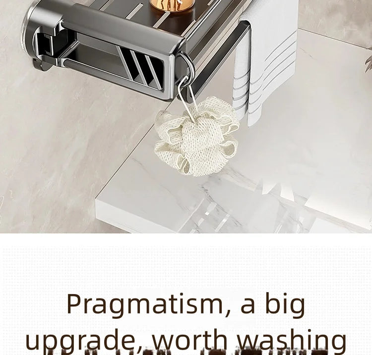 Versteckter Aufbewahrungsregal mit Saugnapf, Aufbewahrungskorb für Badezimmer und Toilette, lochfreie Wandaufbewahrung für Toilettenspüle