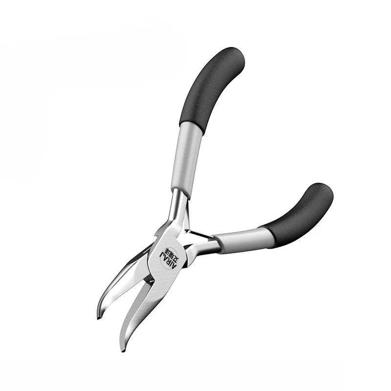 Mini Zange Diagonal Zange Runde Gebogene Spitz Cutter Handwerk Perlen Isolierte Zange Für DIY Kleine Schmuck Zangen Werkzeuge