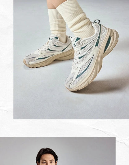 Xtep Little Basque 2 Freizeitschuhe für Herren, 20225, Sommer, Vintage, atmungsaktiv, bequem, rutschfest, langlebig 875219320017