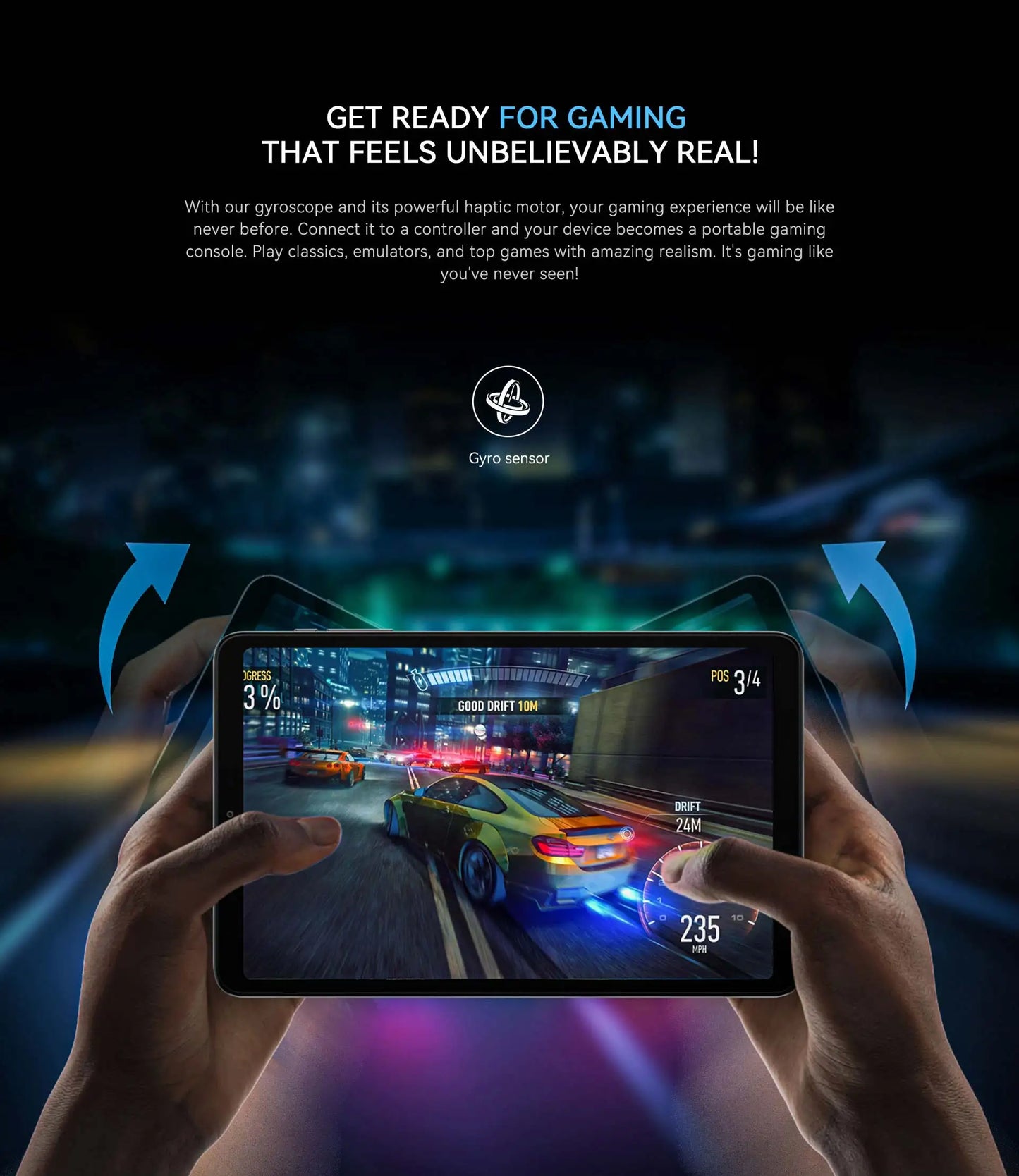 ALLDOCUBE iPlay60 Mini Pro Tablet 8.4" Display Helio G99 16GB(8GB+8GB Virtual)RAM 128/256GB ROM 4G LTE 6050mAh Android 14.