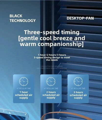 Portable Mini Fan 3 in 1 Cooler Home House LED USB Desk Bedroom Indoor Air Conditioner Humidifier Fans Summer Cool Living Room.