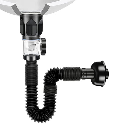 1Pc Küche Waschbecken Abflussrohr Flexible Dehnbare Deodorant Sieb Pipeline Badezimmer Waschbecken Anti Verstopfung Zubehör