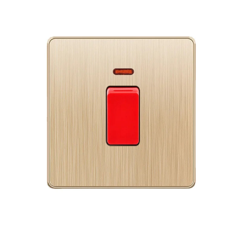 Gold 13A UK Stecker USB Steckdose, Haushalt elektrische licht schalter, universal 5 loch Dual Buchse mit USB Ladegerät, AC110-250V