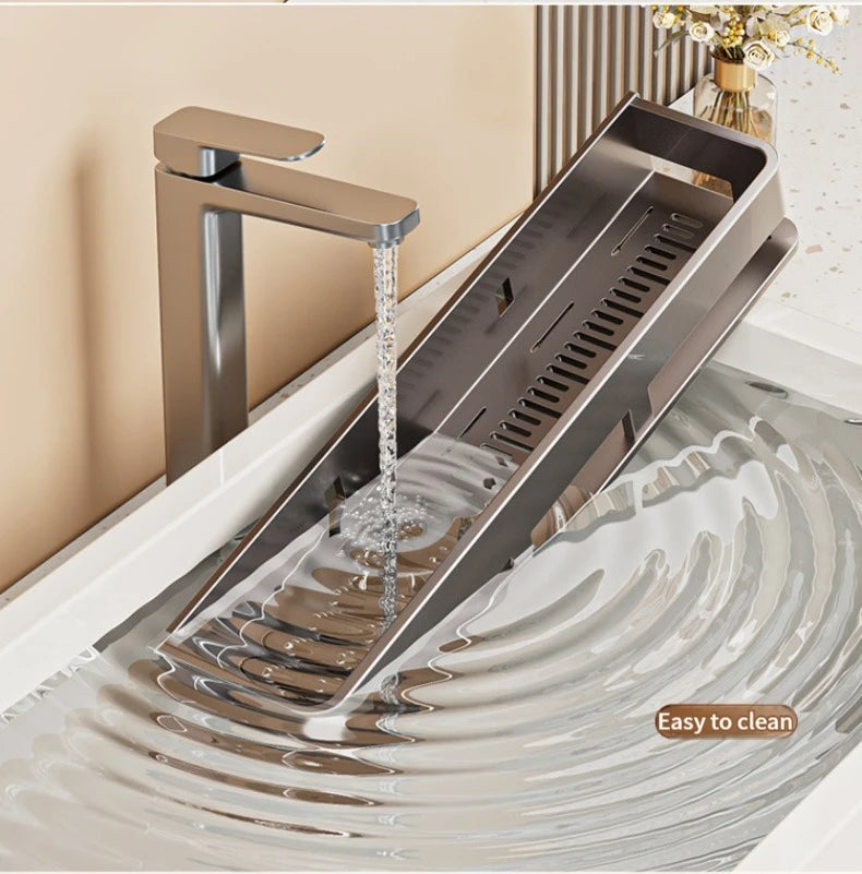 Bad regal Bad regal Toilette Aluminium Hänge gestell Bad Veranstalter hängen Küche Lagerung