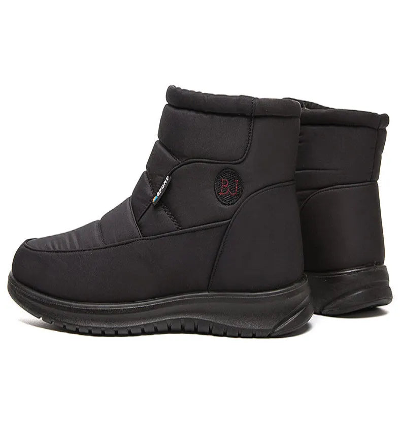 Women's Boots Waterproof Fur Boots For Snow Winter Shoes Woman Casual Rubber Botas Mujer Fashion Winter Boots Women Booties.