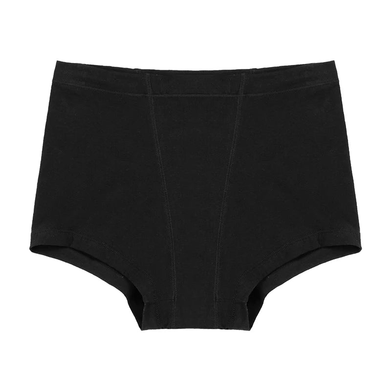 Menstrual Panties Woman Very Abundant Flow Menstrual Boxer Shorts High Waist Period Panties Cotton Menstruation Underwear Cycle.
