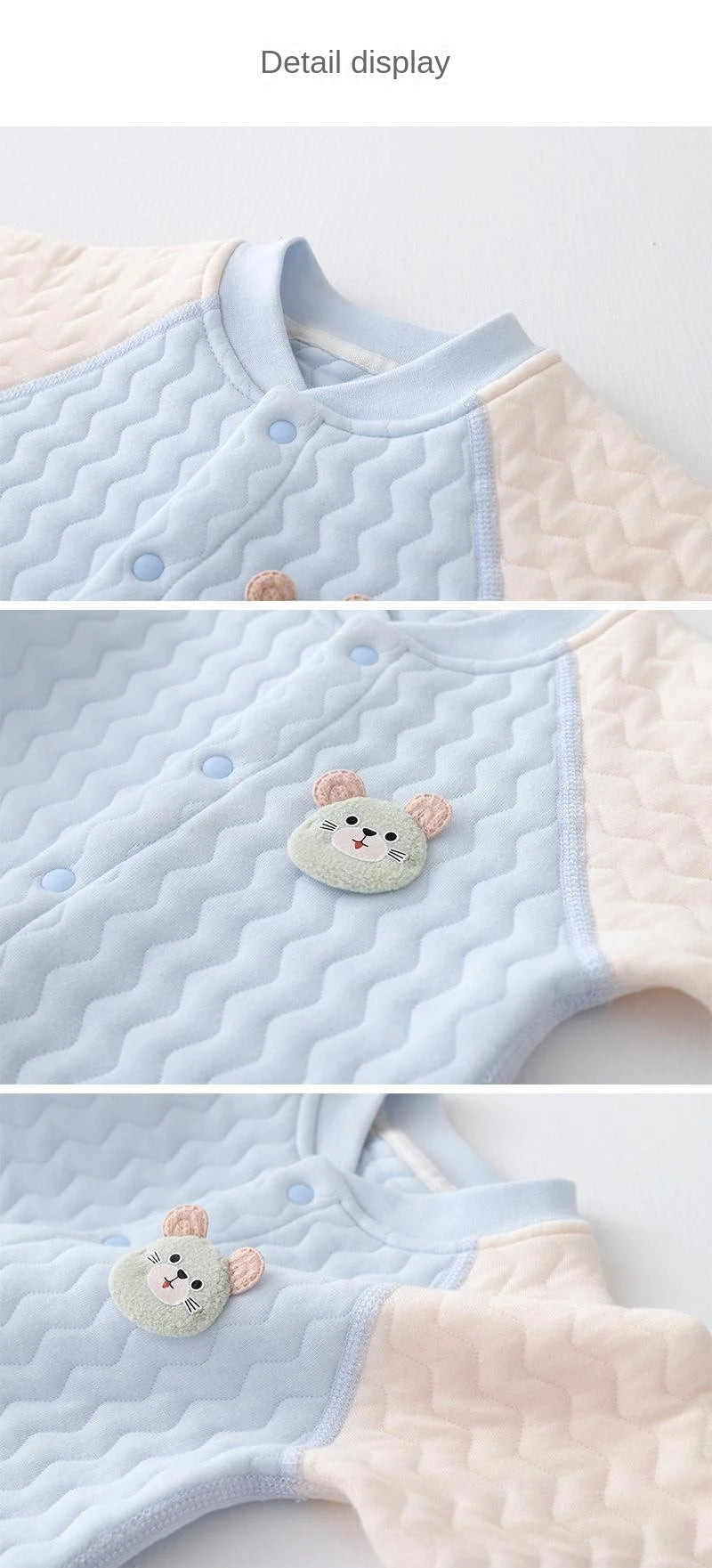 Baby-Body ohne Knochen, warmer Strampler für Neugeborene, Jungen und Mädchen, Cartoon-Body mit langen Ärmeln, Kletteranzug.