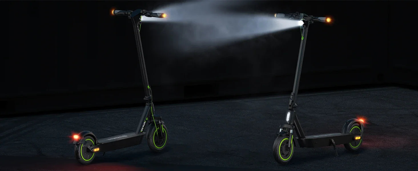 Isinwheel S10plus (ABE) Adult Electric Scooter 500W Motor 36V 15Ah Battery 10" Pneumatic Tires City Commuter Electric Scooter.