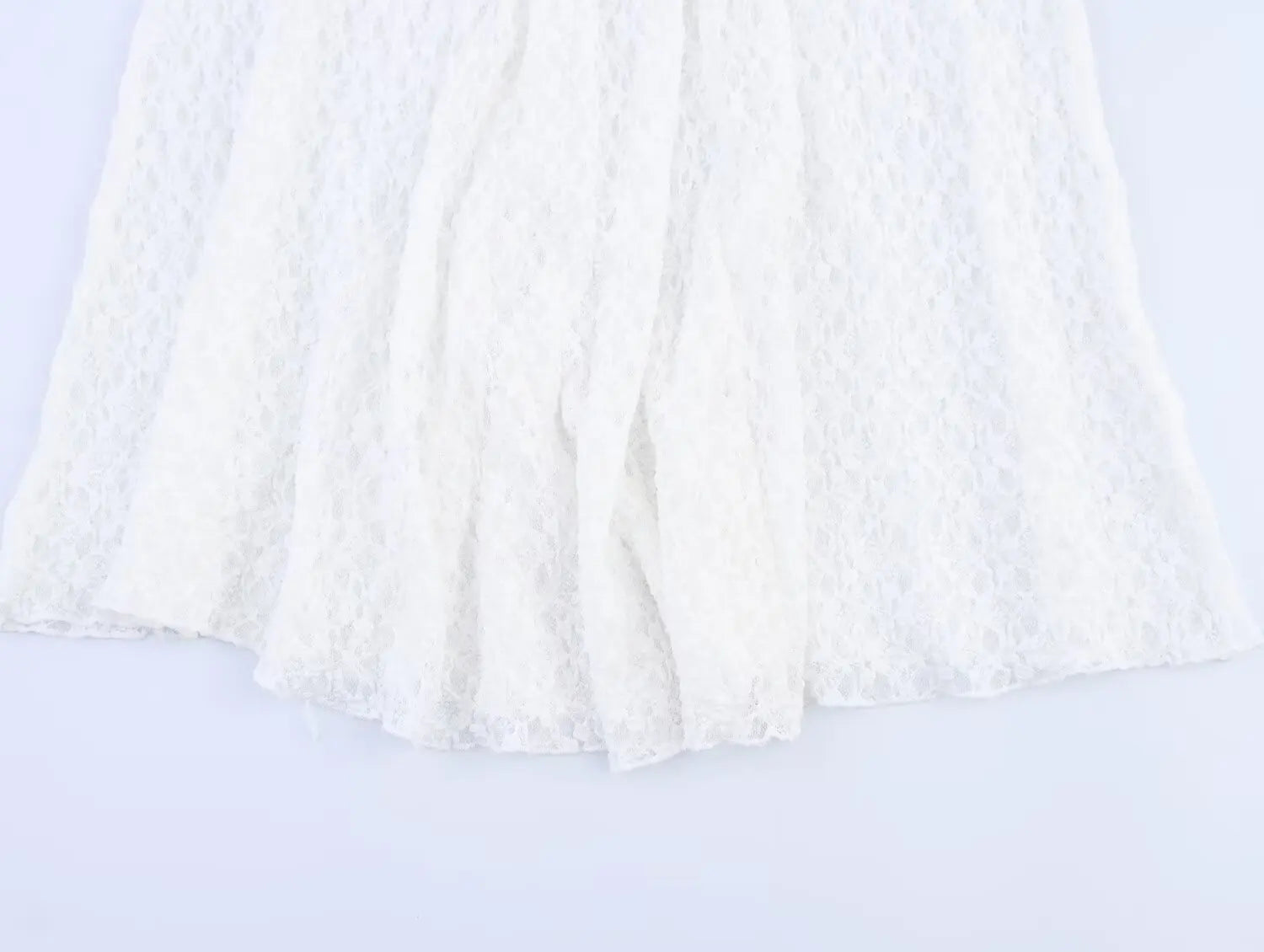 Tossy Fashion Summer Lace Long Skirt Women See-Through Slim High Waist Hollow Out Patchwork Elegant Commute Female Maxi Skirt.