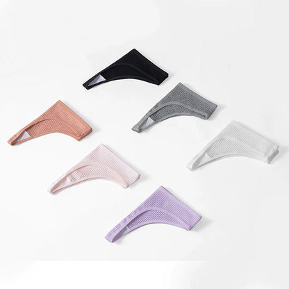 TrowBridge 10PCS/Set Women's Panties Cotton Striped Underwear Sexy Sports Thongs Lingerie Soft Comfortable G-Strings Hot T-Backs.