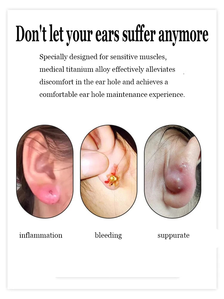 1 PCS Cute Pink Zircon Crystal Ear Bone Nail 316L Medical Titanium Steel Star Stud Earrings for Women Y2K Punk Piercing Jewelry.