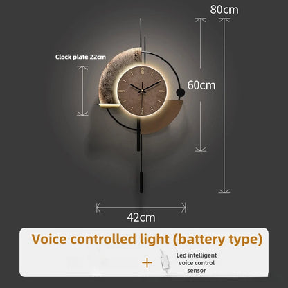 Wohnzimmer Wanduhr Moderne Luxus Schlafzimmer Uhren Innen Stilvolle Elegante Uhr Nordic Große Wand Uhr Raum Dekorationen