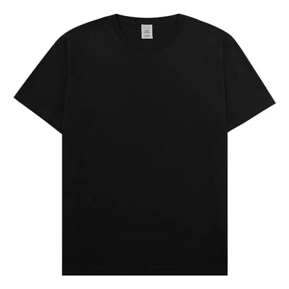 Men's T-shirt Classic V-Neck Short Sleeved Cotton Solid Button Super Soft High Quality L-4XL Casual Tshirt Design Men Tee Shirts