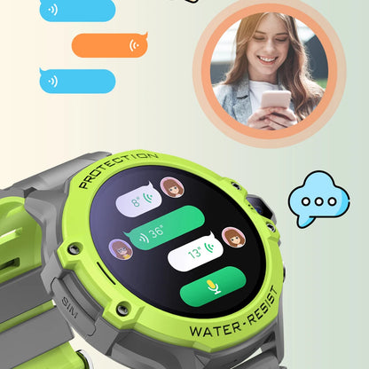 VALDUS 2025 New VK55 4G Children Smartwatch SOS Emergency Call GPS Electronic Fence 0.3 Mpix Camera SIM Card Children Smartwatch.