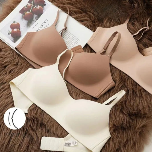 Seamless Bras for Women Small Chest 1/2 Cup Push Up Bra Non-Wire Bra Women Support Underwear Sexy Lingerie Female Intimates.