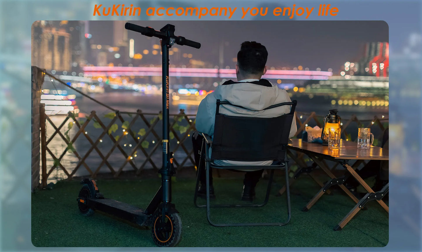 KuKirin S1 Max EU STOCK 2025 New Electric Scooters 350W Motor 36V 10.4Ah Battery 8 inch Tire 39km Max Range Foldable E-Scooters.