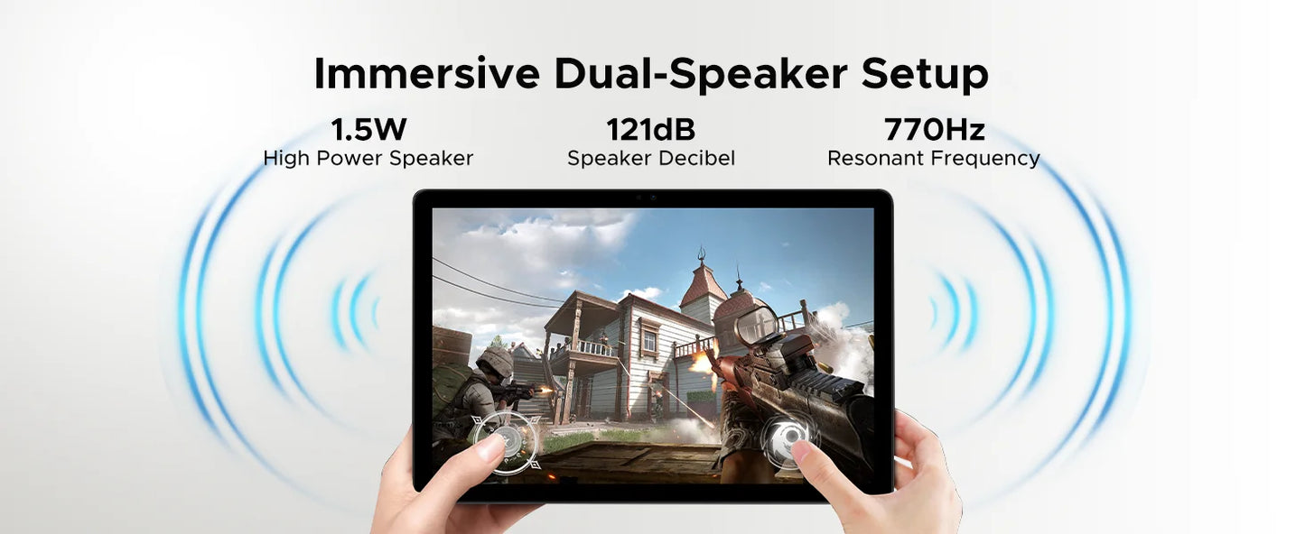 DOOGEE T36 Smart Tablet PC Android 15 12'' Display 32GB RAM (8GB+24GB) 256GB Unisoc T620 Octa Core 8800mAh Battery Widevine L1.