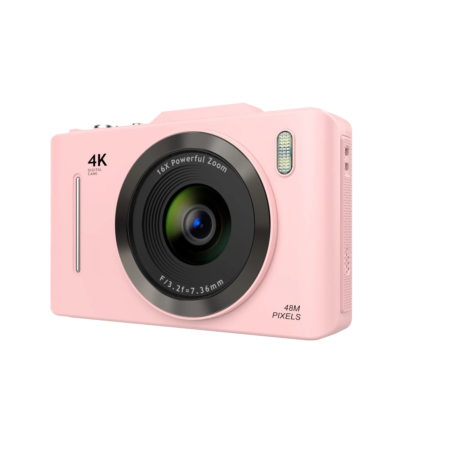 2.8 inch CCD HD 4K digital camera for Kids & students, portable and compact, perfect for family use.