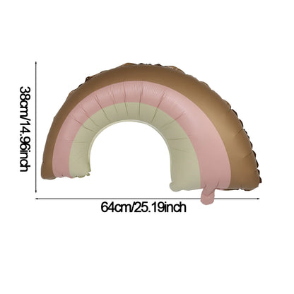 Matte 3D Herz Liebe dich Bär Aluminium Folie Ballon Hochzeit Dekoration Geschenke Schleife Stern Gänseblümchen Regenbogen Alles Gute zum Geburtstag Party Ballon.