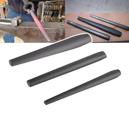 Blacksmith Drifts Kit Großer Hammer Tomahawk Maus Axt Drifts Hammer Eye Drift Tool Kit für Blacksmith Knifemakers