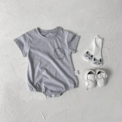 0-2Y Sommer Baby Body Niedlichen Cartoon Gedruckt Einteiliges für Kleinkinder Mädchen und Jungen Baby Kleidung Kleinkind Kurzarm Overall.