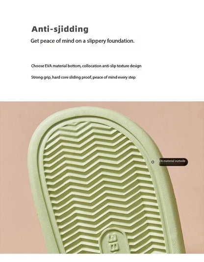 Weiche Sohle Massage-Duschschuhe für Damen und Herren, Paare, wasserdicht, rutschfest, für Zuhause, Freizeit, Mode, Badezimmer-Hausschuhe.