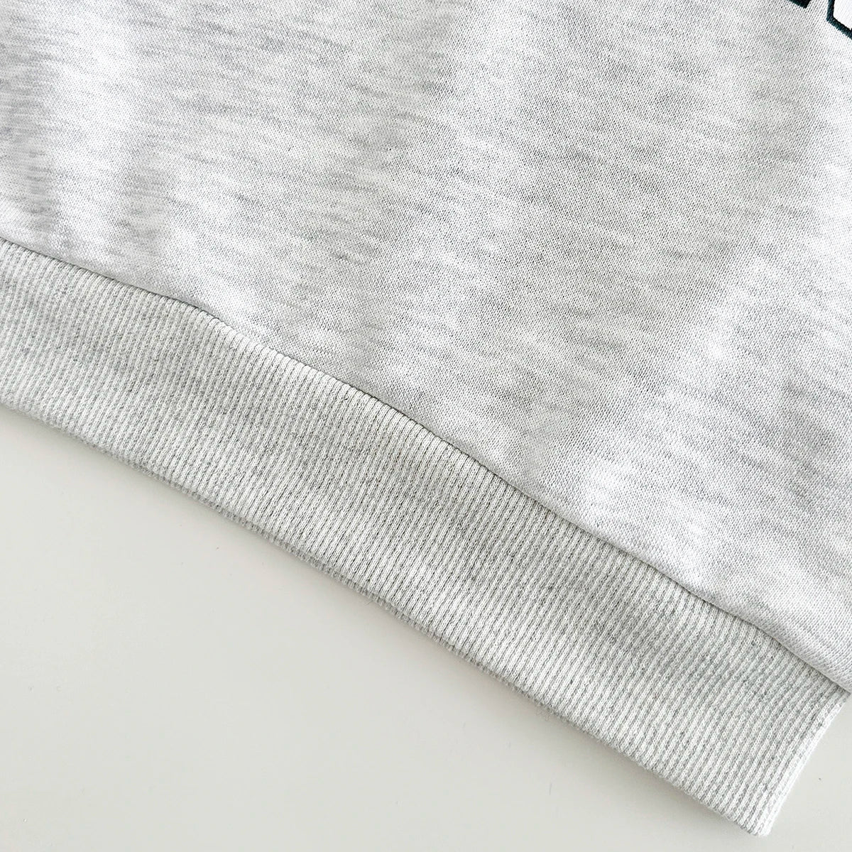 Infant Baby Set Frühling Herbst Brief New York Drucken Neugeborenen Top + Unten Baumwolle Sport kinder Mode Neue Baby Kleidung 0-3Y.