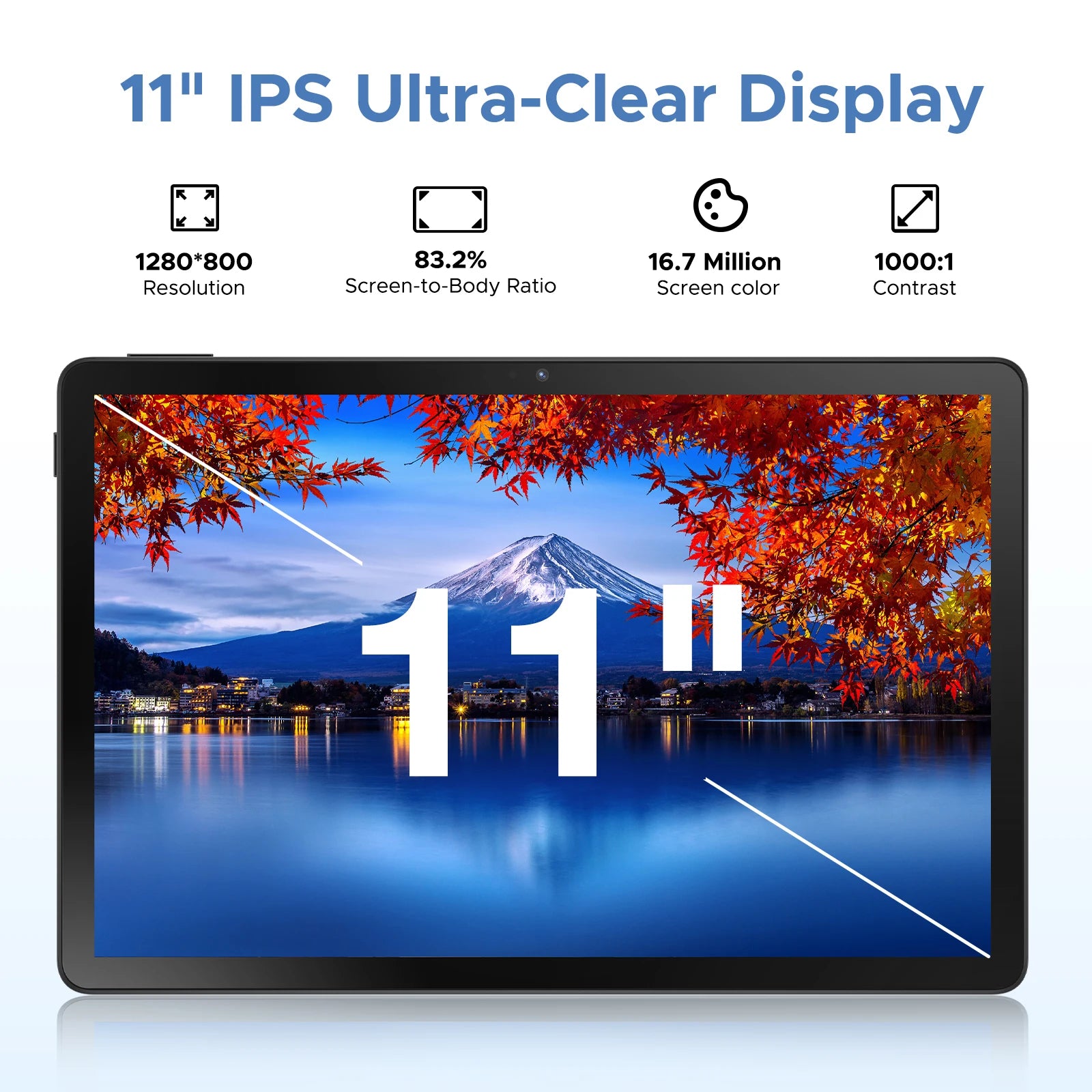 Global Version Doogee U11 Pro Android 15 Tablet Pc 11 Inch Ultra-Clear 90Hz Display 30Gb(6+24) 256Gb 8580Mah Battery Tablet.
