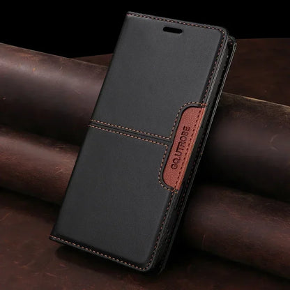 Leather Phone Case for Xiaomi Mi 14T 13T 12T 11T Pro Magnetic Flip Wallet for Mi Poco X7 X6 X5 F6 M6 Pro X3 F3 Card Wallet Cover
