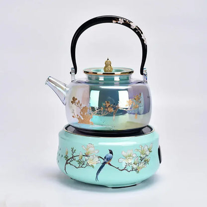 220V High-Temperature Resistant Electric Tea Stove & Tea Kettle Set for Home Use A