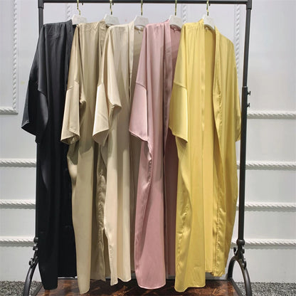 Ramadan Prayer Clothes Dubai Abaya Kimono Kebaya Turkey Islam Muslim Modest Dress Abayas For Women Kaftans Robe Femme Musulmane.