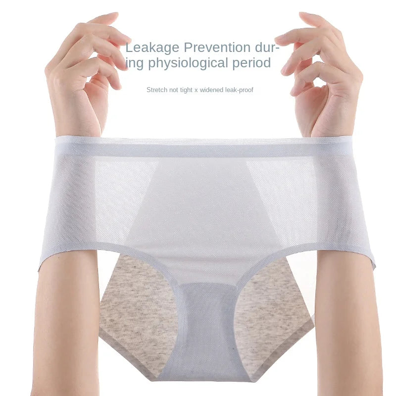 Menstrual Panties for Women Leak Proof Briefs Cotton Lingerie Absorbency Comfortable Physiological Underwear Period Underpants.