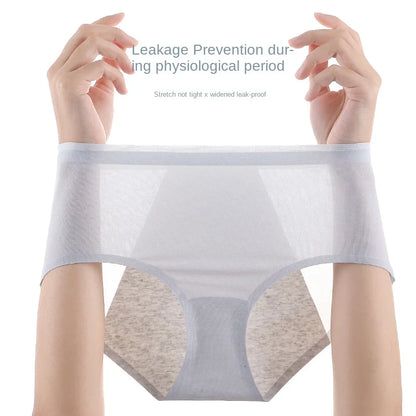 Menstrual Panties for Women Leak Proof Briefs Cotton Lingerie Absorbency Comfortable Physiological Underwear Period Underpants.