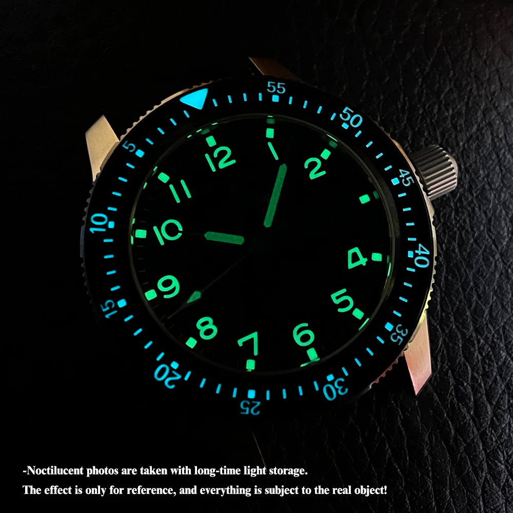 STEELFLIER Official SF787 Dive Luxury Wristwatches Double Calendar NH36 Movement Super Luminous 200M Waterproof Mechanical Watch.