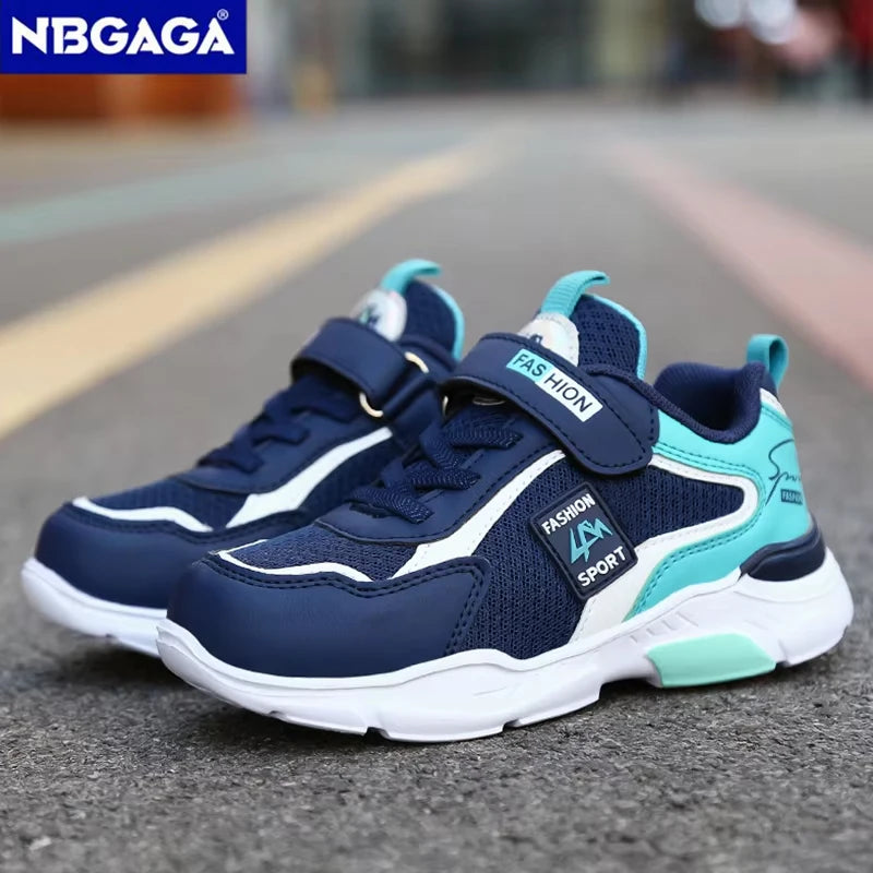 Children Sport Shoes Boys Fashion Mesh Breathable Casual Sneakers Lightweight Running Shoes Comfort.