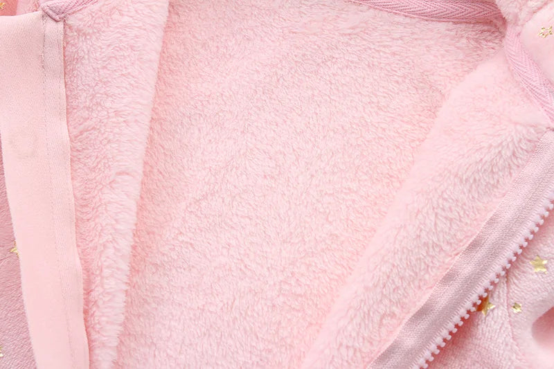 Neugeborenen Baby Flanell Strampler Weiche Warme Herbst Winter Body für Jungen & Mädchen Cartoon Print Overall 0-19M neugeborenen Baby Kleidung.