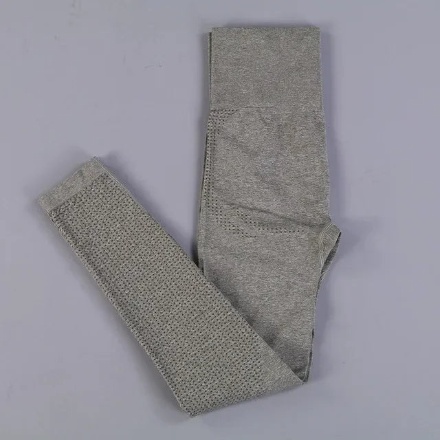 Vital Seamless Leggings Women High Waist Yoga Pants Tummy Control Workout Slim Hip Up Stretchy Leggings Booty Sport Tights