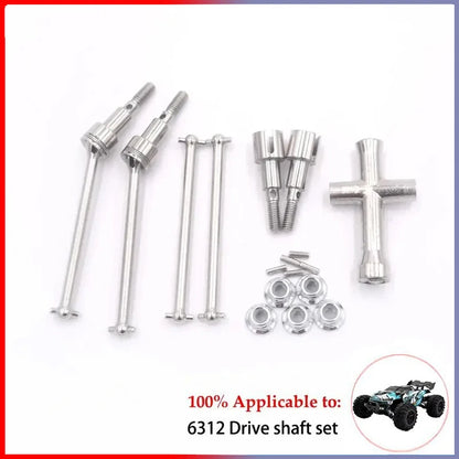 16101PRO 16102PRO RC Car Brushless Metal Upgrade Parts SCY 16101 16102 16103 16201 Accessories  Brushless Motor Gear Drive Shaft