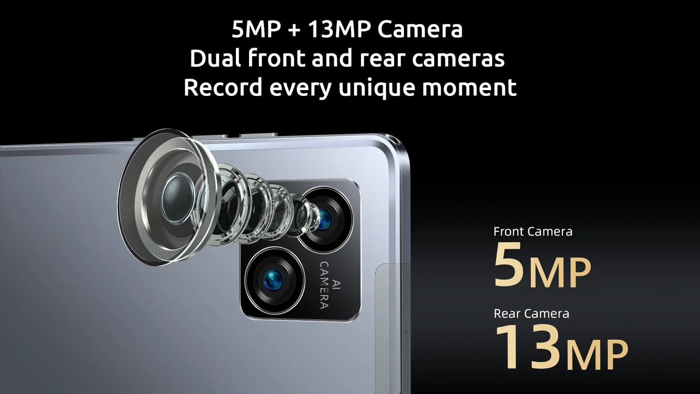 BMAX MaxPad I11 Plus 16GB(8GB RAM+8GB Expansion) 256GB ROM 10.4 Inch Octa Core T606 Soc  Dual Wifi 4G Lte Android 13 tablet SIM.