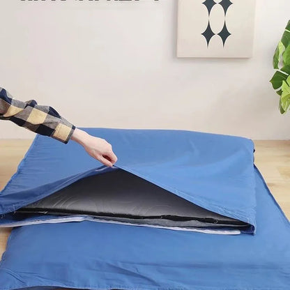 WOSTAR 360° fully enclosed with zipper mattress protector cover couple/child 150x190cm single double bed sheet protection pad.