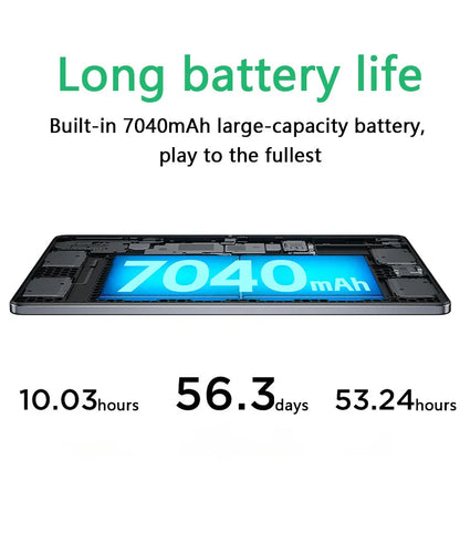 Global ROM Lenovo XiaoXin Pad 2024 Tablet+Case 8GB 128GB Pad Qualcomm Snapdragon 685 Octa Core 11" WIFI 8MP 7040mAh 20W Charger.