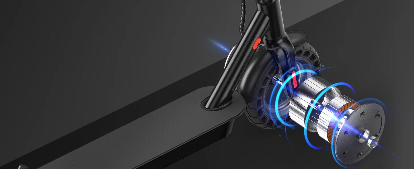 Isinwheel E9TMax Foldable Electric Scooter 500W 10Ah Battery 36V Up to 20 Km/h Adult City E-Scooter.