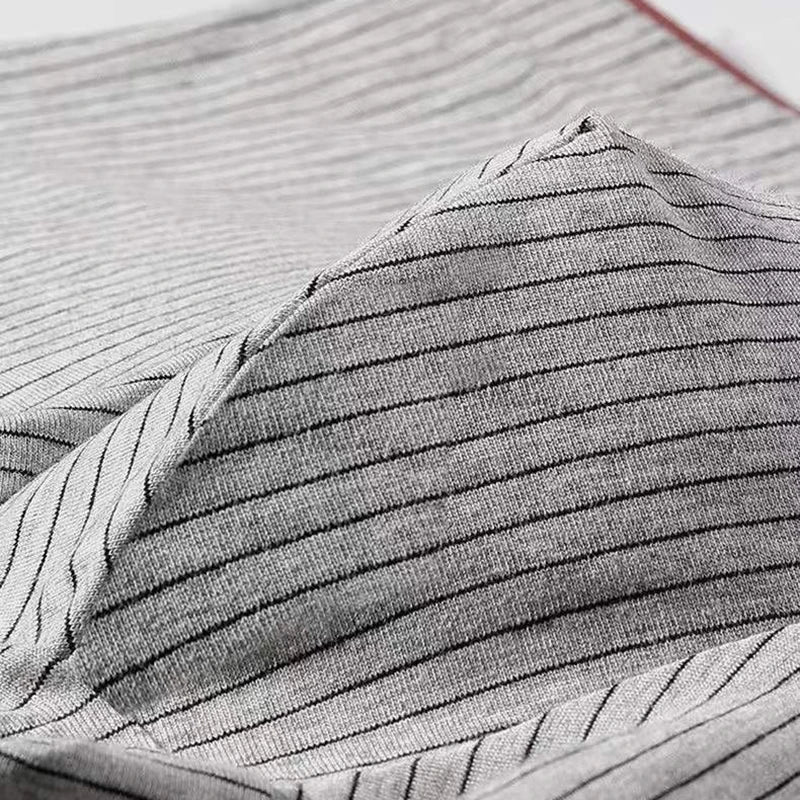 4Pcs Boxer Shorts männer Unterwäsche Sexy Höschen Baumwolle Boxer Gestreiften Unterhose Männlichen Shorts U Konvexen Dessous Plus Größe 2XL-6XL