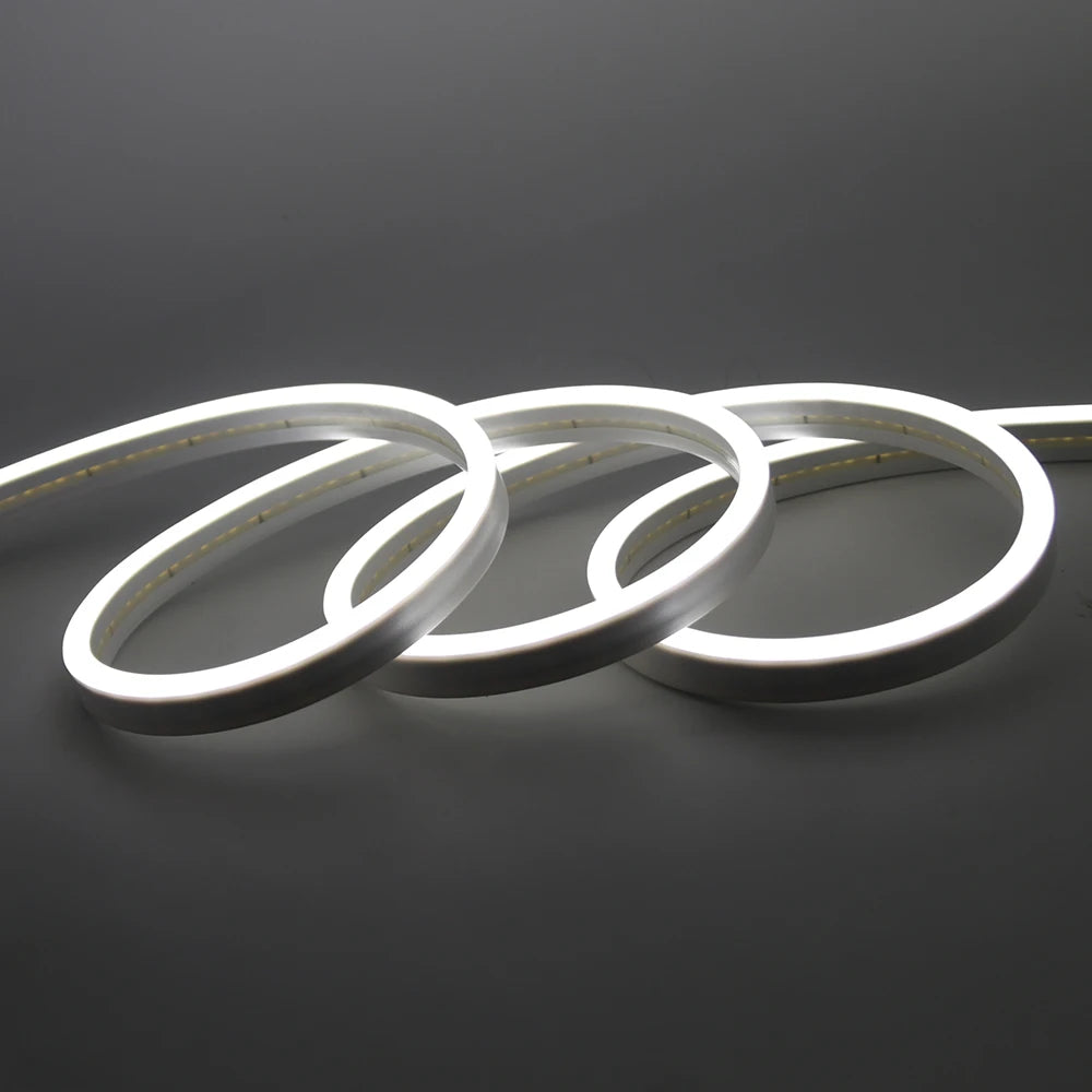 IP67 Waterproof DC 24V Neon Strip TV BackLight White/Blue/Pink/Yellow/Green Home Decor Silicon Tube LED Light 1M 5M 10M 20M.